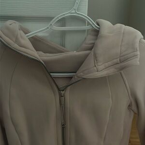 lululemon full zip pink scuba!